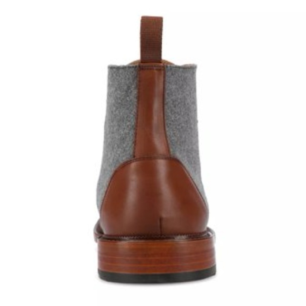 Taft Gray and Tan Men's Boots - Picture 4 of 8